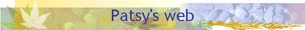 Patsy's web